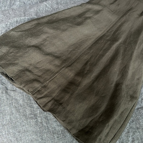 Club Monaco one size black ruffle zip dress - Picture 7 of 14